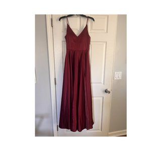 Red Formal Dress Floor Length